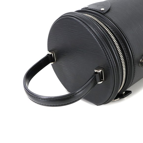 LOUIS VUITTON Black Leather Shoulder Bag - Picture 6 of 9